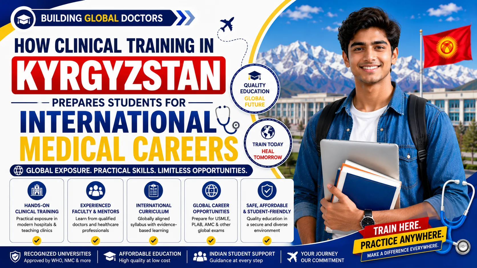 How Clinical Training in Kyrgyzstan Prepares Students for International Medical Careers